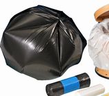 Uszczelnione grube 0,02 mm 0,1 mm plastikowe worki na śmieci Jednorazowe HDPE LDPE