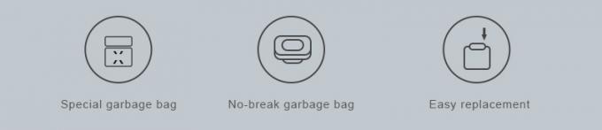 Automatyczne systemy instalacji worków do pakowania, uszczelniające inteligentne czujniki, worki do koszyków do śmieci dla inteligentnych koszyków do odpadów 2