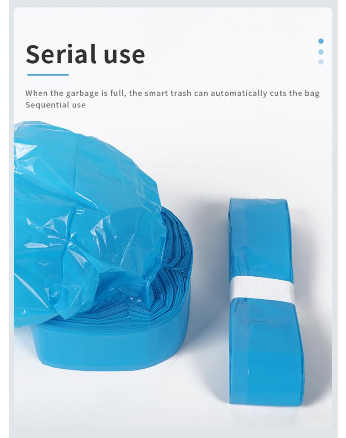 Automatyczne systemy instalacji worków do pakowania, uszczelniające inteligentne czujniki, worki do koszyków do śmieci dla inteligentnych koszyków do odpadów 7