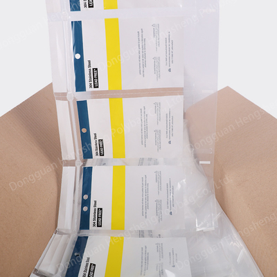 Plastikowe torebki strunowe LDPE 50-100 mikronów do zautomatyzowanej torebki bocznej Sprint