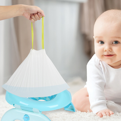 Treningowe krzesło na nocnik Plastikowe worki na śmieci z superchłonną podkładką ze sznurkiem